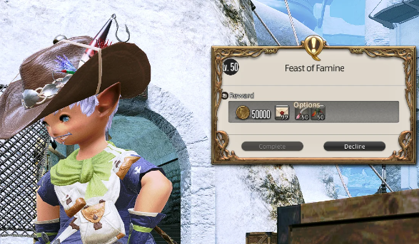 feast of famine ffxiv guide